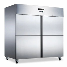 4 Door Reach In Freezer (1340 ltrs.) with SS 304 inside