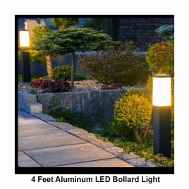 4 Feet Aluminum LED Bollard Light