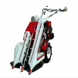4 Feet Mild Steel Paddy Reaper Machine, 0.5 acres/hr, 4 HP