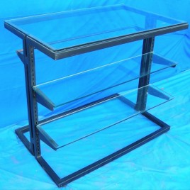 4 Feet Rectangular Glass Display Counter, For Clothes Shop