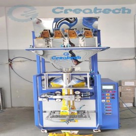 4 Head Collar Type Pouch Packing Machine