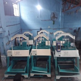 4 HP Hydraulic Pressure Bricks Blocks Making Machine, Automation Grade: Semi Automatic