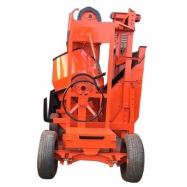 4 kW Electric Mini Concrete Mixer Machine With Lift, 500 Litre, 1 Ton