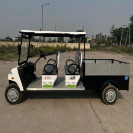 4 Seater Electric Golf Cart With Cargo, Max Km Per Charge: 60 Km, Loading Capacity: 500 Kgs