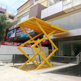 4 Ton Car Showroom Hydraulic Lift