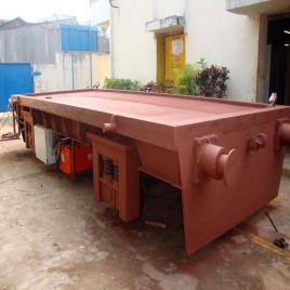4 wheel Platform Heavy Duty Transfer Trolley, For Industrial, Load Capacity: 50 T