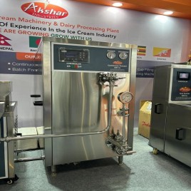 400 Ltr Continuous Ice Cream Freezer Machine Manufacturer, Capacity: 200 L
