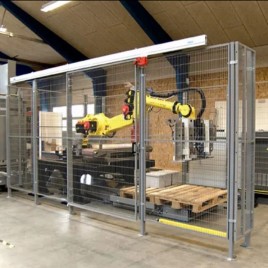 4250 Silver Troax Machine Fencing, For Perimeter Guarding