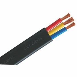 4mm 3 Core Flat Submersible Cable
