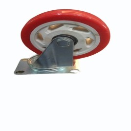 4X1.5 4 inch PU Zinc Castor Wheel