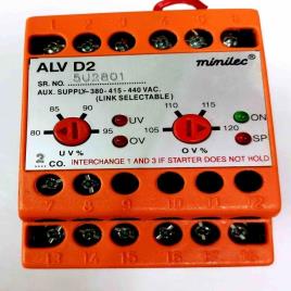 5 Amp Minilec ALV D2 Phase Failure Relay, 440V(Max)
