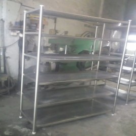 5 ft Stainless Steel Rack