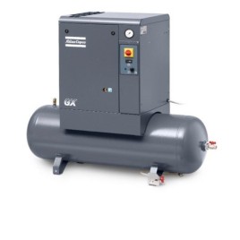 5 HP Rotary Screw Compressors, Maximum Flow Rate: 0-20 cfm, Discharge Pressure: 10 Bar