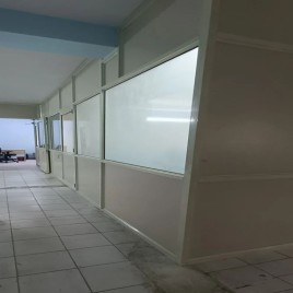 5 mm Aluminium Partition Work