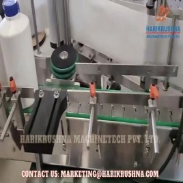 50 Hz Automatic Sticker Labeling Machine For Round And Flat Bottles, 230 V Ac
