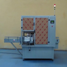 50 Hz Round Automatic Bottle Sticker Labeling Machine, 440 V Ac