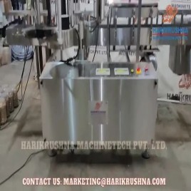50 Hz Round Automatic Single Side Sticker Labeling Machine, 230v Ac