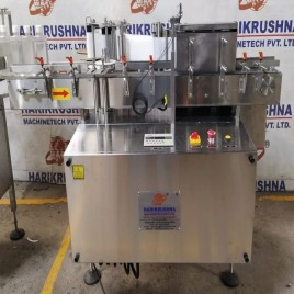 50 Hz Round Automatic Sticker Labeling Machine, 230 V