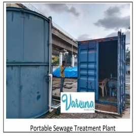 50 KLD Portable Sewage Treatment Plant, Food Industry