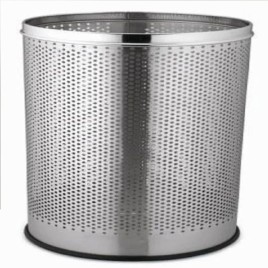 50 L Stainless Steel Swing Dustbin, For Office