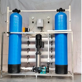500 LPH Single Vessel FRP Water Softening Plant (1-5 m³/hr)