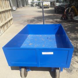 500 to 1000 kgs Mild Steel Platform Trolley Manual, Model Name/Number: SEE-101