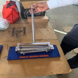 50Hz Conical Binding Mandrel Bend Tester, For Laboratory, 300W