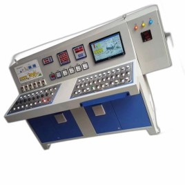 55 kW 100 Ton Per Day Asphalt Drum Mix Plant Control Panel