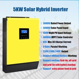 5kW Hybrid Solar Inverter
