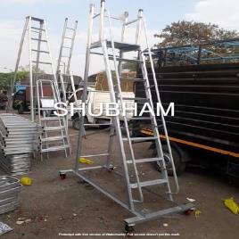 6-12 Ft Aluminium Self Supporting Extension Ladder