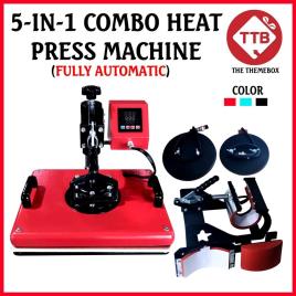 6 In 1 Combo Heat Press Machine