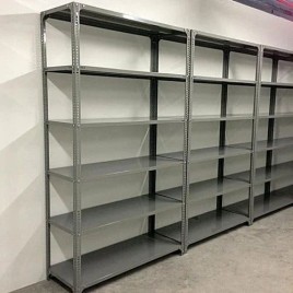 6 Shelves Stainless Steel Rack, For Warehouse
