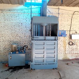 60-90 ton Mild Steel Hydraulic Baling Press For Raffia Cement Bag, Max Force Or Load: 30-60 ton