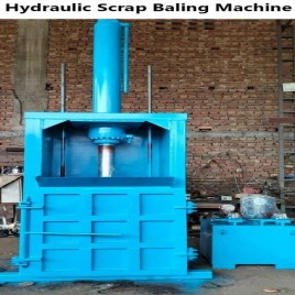 60-90 ton Mild Steel Hydraulic Scrap Baling Machine