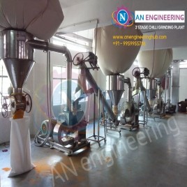 60 HP Automatic Masala Machine Manufacturer, 500 kg/hr, Impact Pulverizer