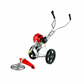 63 CC 2 Stroke Trolley Brush Cutter