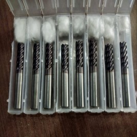 6mm 4 Flute End Mill CNC Router Bits, 1 Inch