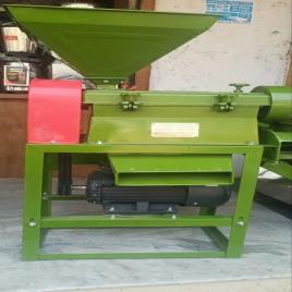 6w200 Heavy Tech 4 Hp Rice Mill, Single Phase