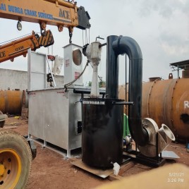 70kw Human Body Cremation Furnace Electric Cum Gas