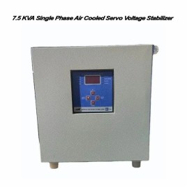 7.5 KVA Single Phase Air Cooled Servo Voltage Stabilizer, For Industrial