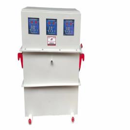 75 kVA Three Phase Oil Cooled Servo Voltage Stabilizer, For Commercial