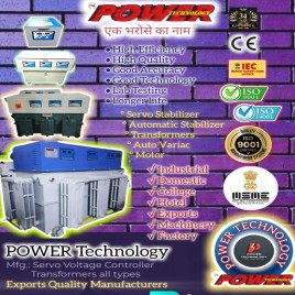 750KVA Industrial Servo Controlled Voltage Transformer
