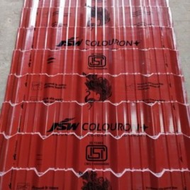 8 Ft Kawelu Metal Roofing Sheet JSW Service, Thickness: 0.50 mm