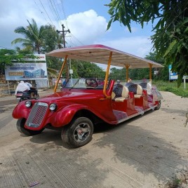 8 Seater Classic Electric Vintage Cart, 60-80 KM