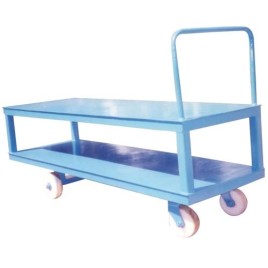 800 Mild Steel JET Platform Trolley, For Warehouse