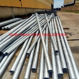 9 Meter Mild Steel Octagonal Street Light Pole