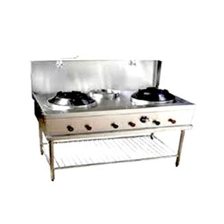 Steel Gray Ss Chinese Range, For Restaurant