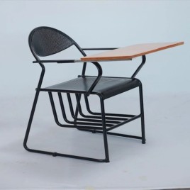 A879  Mild Steel Writing Pad Chair
