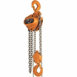 Abdulhusain Jiwaji Mild Steel Chain Pulley Block, For Double Beam Crane, For Lifting Platform