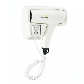 ABS Plastic Manual Professional Wall Mounted Hair Dryer
